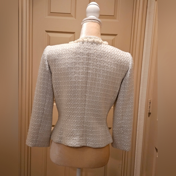 Alex Marie Cream Blazer 4P - Picture 3 of 4